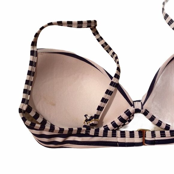Xhilaration Bikini Top Bra Striped M - Picture 3 of 3